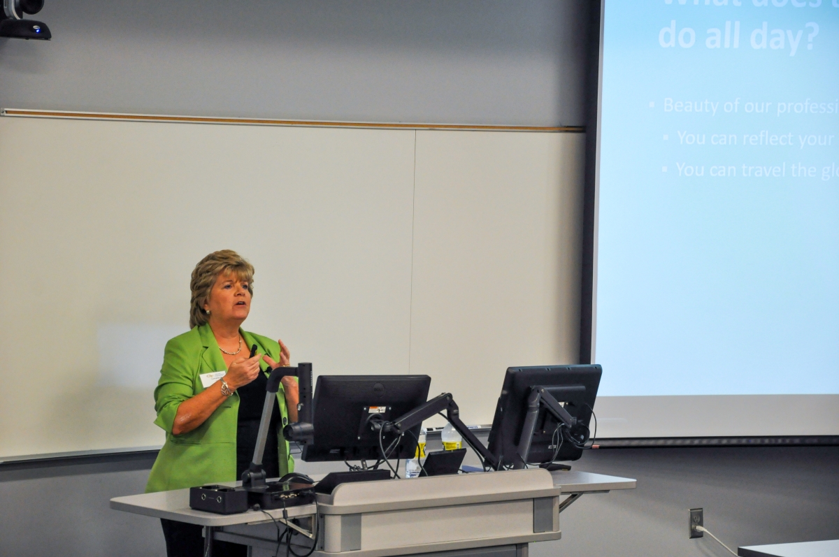Lorraine Green presents the Spring 2023 Hyatt Lecture