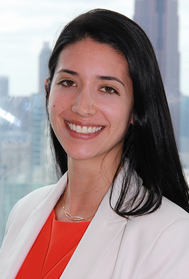 Daniella Remolina, who graduated in December and started work this month with the Boston Consulting Group.