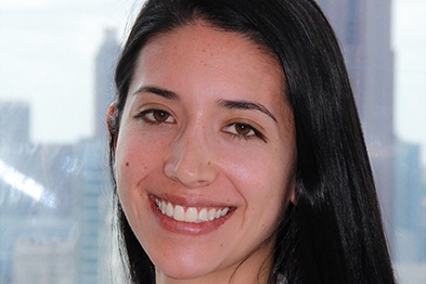 Daniella Remolina, who graduated in December and started work this month with the Boston Consulting Group.